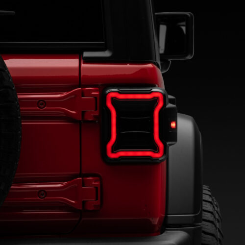 Raxiom for 2018-2022 Jeep Wrangler JL LED Tail Lights- Black Housing (Smoked Lens) - Image 10