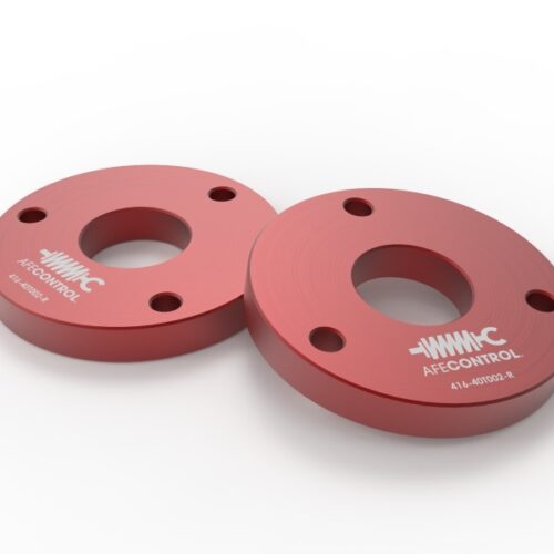 Alternative view of aFe Power CONTROL 23-24 Chevrolet Colorado ZR2 / GMC Canyon AT4X L4 2.7L (t) 1.25in Leveling Kit - Red