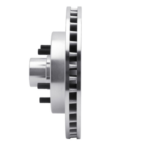 R1 Concepts for 1988-1994 Chevrolet C1500 Front Left Drilled & Slotted Silver Brake Rotor - Image 3
