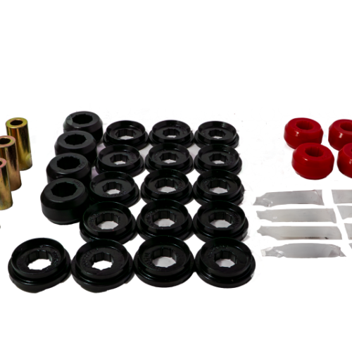Energy Suspension 10-24 Toyota 4Runner Rear Control Arm Bushing Set - Black