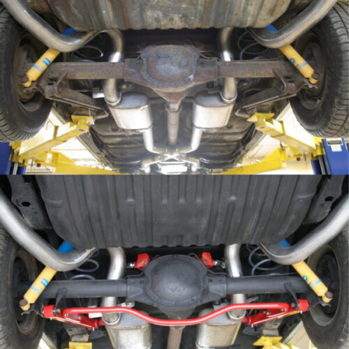 UMI Performance 4034-R 64-72 GM A-Body 1in Solid CrMo Rear Sway Bar