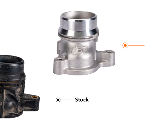 Fleece Performance 11-26 Ford F-250/F-350/F-450 6.7L Power Stroke Thermostat Housing Upgrade - Image 3