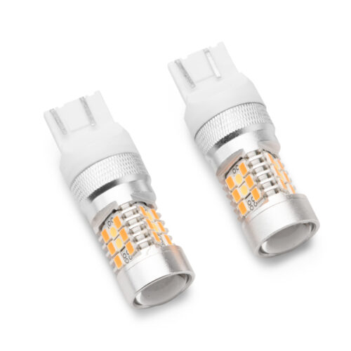 Raxiom for 2018-2022 Jeep Wrangler JL Axial Series Switchback LED Front Turn Signal Light Bulbs
