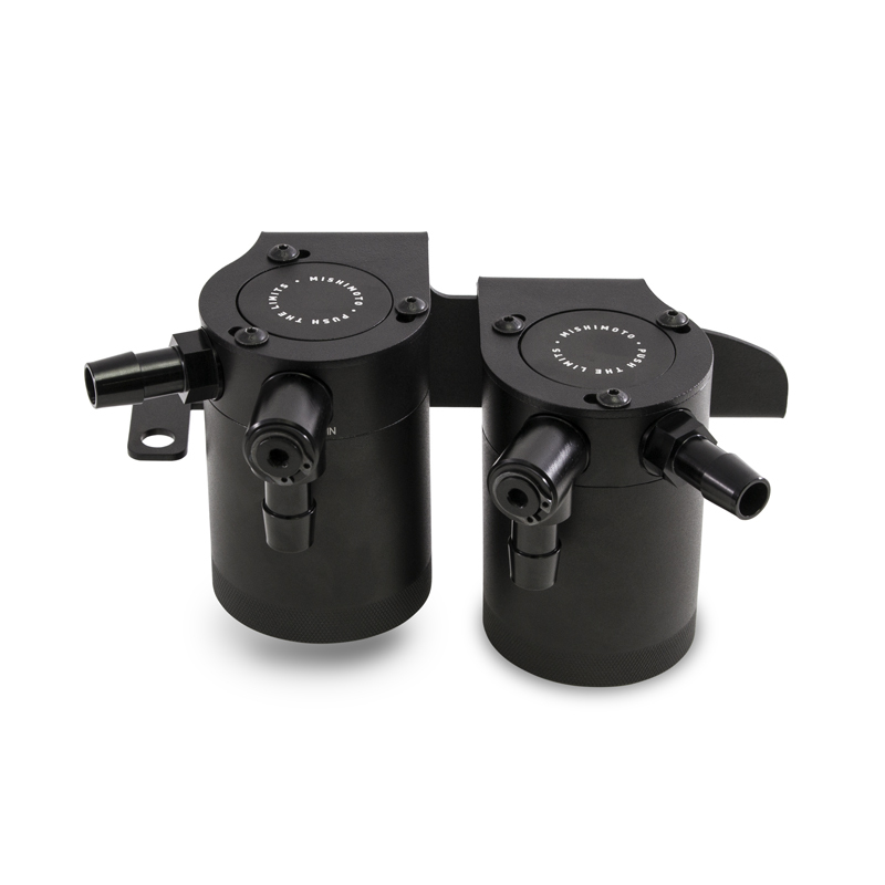 Mishimoto Baffled Oil Catch Can Kit for 07-13 Infiniti G37 - Image 4
