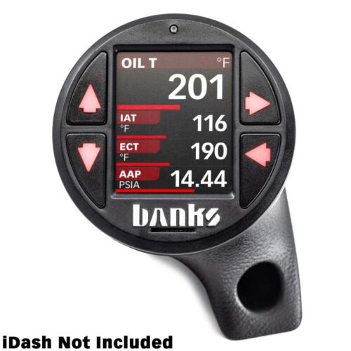 Banks Power 18-23 Jeep Wrangler/Gladiator - iDash Stealth Single Gauge Pod Kit - Image 3