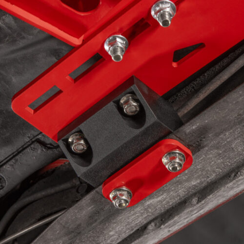 UMI Performance 78-88 GM G-Body Modular Adjustable Transmission Crossmember - Black - Image 5