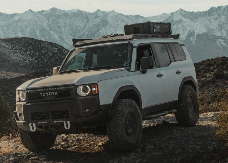 DV8 Offroad 24-25 Toyota Land Cruiser / GX550 Roof Rack - Image 9