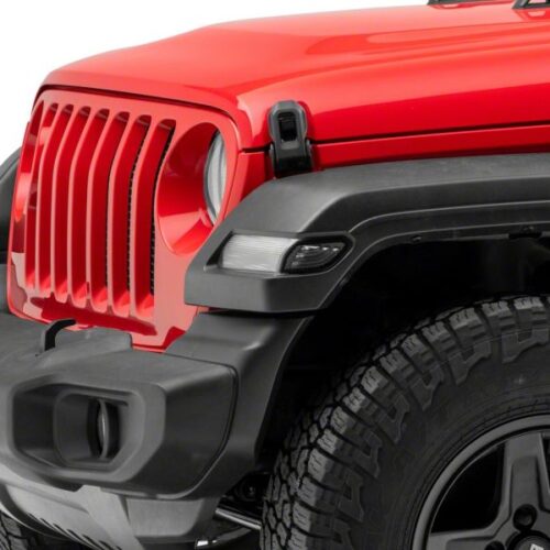 Raxiom for 2018-2023 Jeep Wrangler JL Axial Series LED Side Marker Lights- Smoked - Image 4
