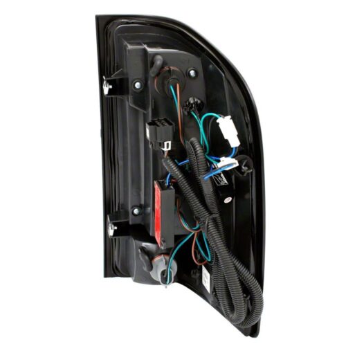 Raxiom for 2007-2013 Chevrolet Silverado 1500 G2 LED Tail Lights- Black Housing- Smoked Lens - Image 2
