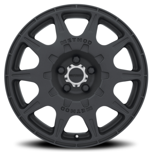 Alternative view of Method MR502 RALLY 17x8 +38mm Offset 5x4.5 67.1mm CB Matte Black Wheel