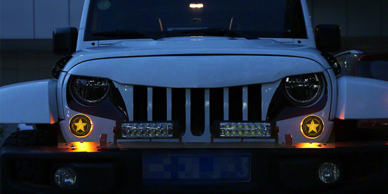 Raxiom for 2007-2018 Jeep Wrangler JK Axial Series Turn Signal Lights