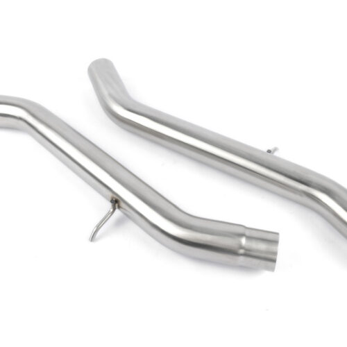 Dinan for 21-27 BMW M3/M4 (G80/G82/G83) Valved Axleback Exhaust System - Black Tips - Image 4