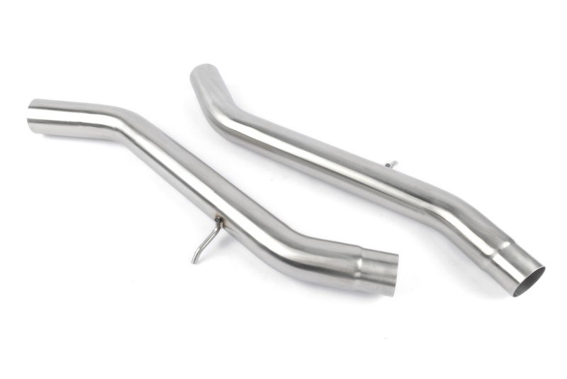 Dinan for 21-27 BMW M3/M4 (G80/G82/G83) Valved Axleback Exhaust System - Black Tips - Image 4