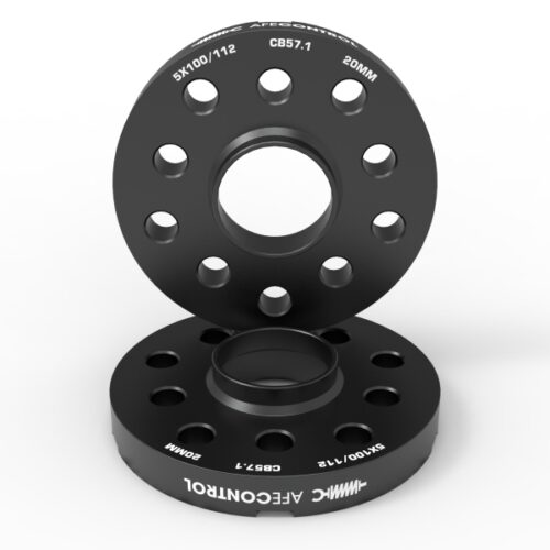 aFe Power CONTROL Billet Aluminum Wheel Spacers 5x100/112 CB57.1 20mm - Volkswagen/Audi - Image 2