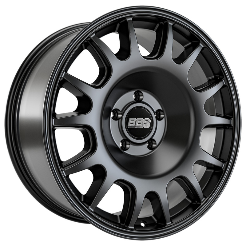 BBS TS-R 18x9in - 6x135 - 87.1 CB - ET0 - Satin Black Wheel - Image 2