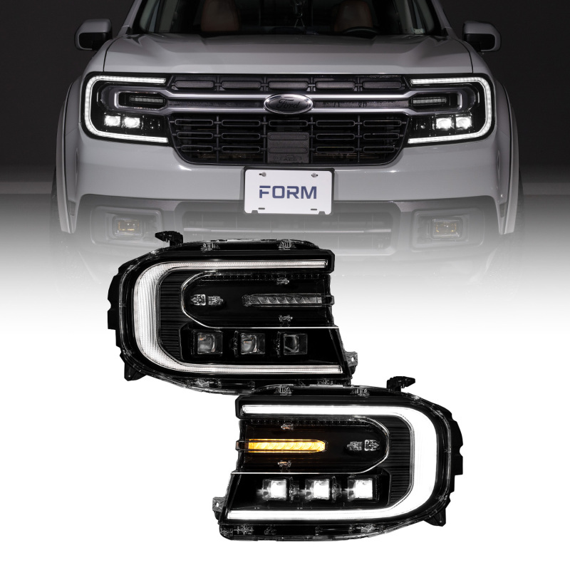 Form Lighting 22-24 Ford Maverick Sequential LED Projector Headlights (Pair) - Image 2