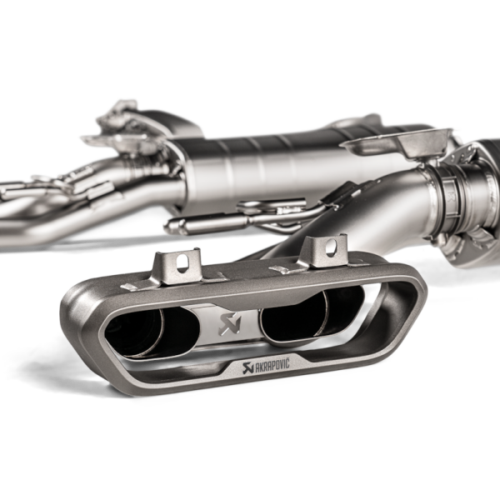 Alternative view of Akrapovic Exhaust - Titanium for 19-24 Mercedes-AMG G 500 Evolution