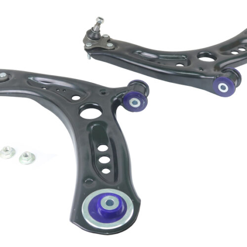 SuperPro 2015 Volkswagen Golf Rear Base Front Control Arm Lower Assembly Kit (Add. Positive Caster) - Image 5
