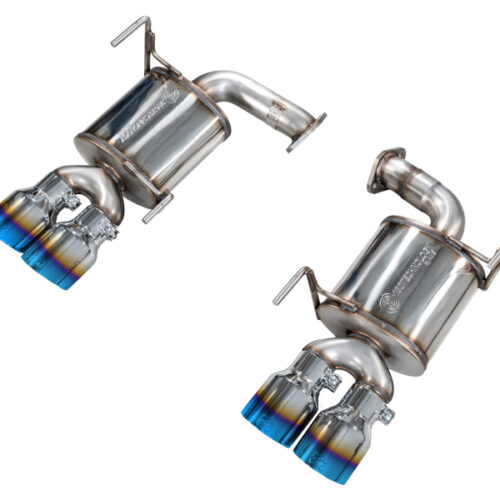 AWE Tuning Touring Edition Axle-Back Exhaust - Vapor Blue Tips for 22-26 Subaru WRX