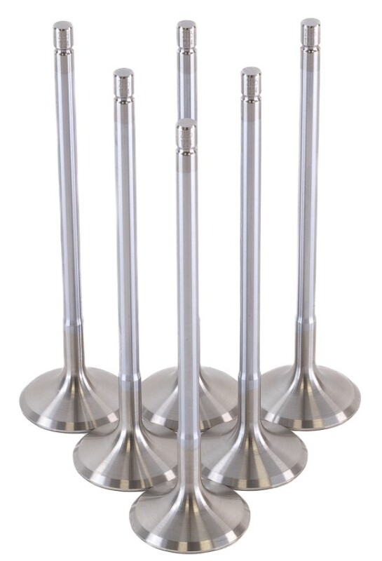 GSC P-D Toyota G16E-GTS 32mm Head (STD) Chrome Polished Exhaust Valve - Set of 6 - Image 2