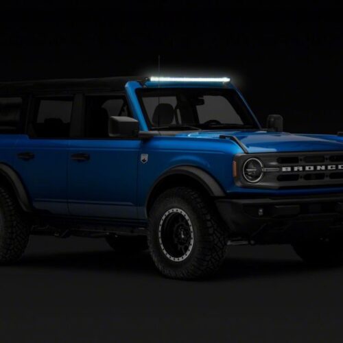 Raxiom for 2021-2023 Ford Bronco Axial 40-In 240w White/Amber Combo LED Light Bar w/ WSHLD Mounting Brackets - Image 10