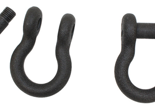Fishbone Offroad FB21039 D Ring 3/4In Gloss - Black 2 Piece Set - Image 3