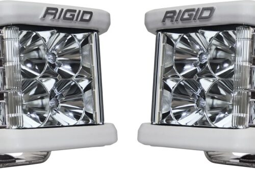 Rigid Industries D-SS - Flood - Set of 2 - White Housing