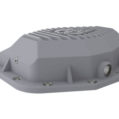 aFe Power 21-22 RAM 1500 TRX HEMI V8 6.2L(sc) Street Series Rear Differential Cover Raw w/ Machined Fins - Image 6