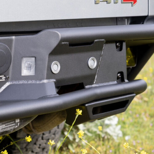 DV8 Offroad 2019-2025 Chevy Silverado & GMC Sierra 1500 Tube Rear Bumper - Image 4