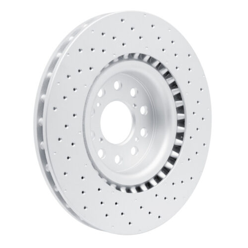 DFC 23-26 Honda Civic Hatchback Front Drilled Hi-Carbon Alloy Geomet Coated Rotor - Image 4