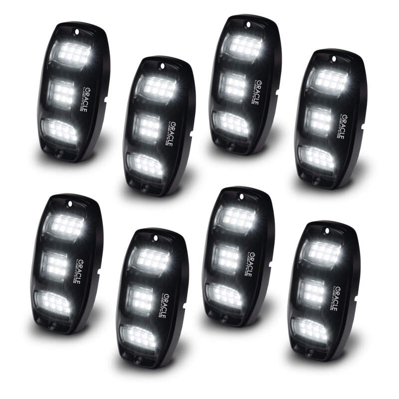 Oracle Underbody RGB+W Wheel Well Rock Light Kit - 8 PCS - ColorSHIFT - Image 8