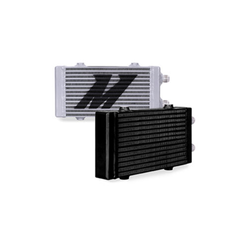 Mishimoto Universal Small Bar and Plate Dual Pass Black Oil Cooler - Image 3