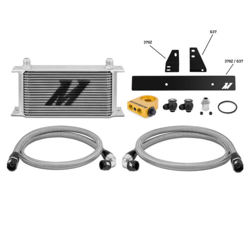 Mishimoto Oil Cooler Kit for 09-12 Nissan 370Z / 08-12 Infiniti G37 (Coupe Only) Thermostatic