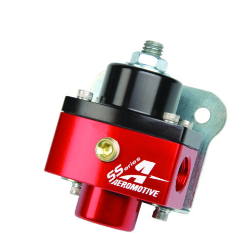 Aeromotive Carbureted Adjustable Regulator - Billet 2-Port AN-6