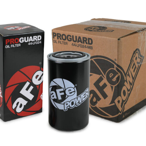 Alternative view of aFe Power Pro GUARD D2 Oil Filter 11-17 Ford Diesel Trucks V8 6.7L (td) (4 Pack)