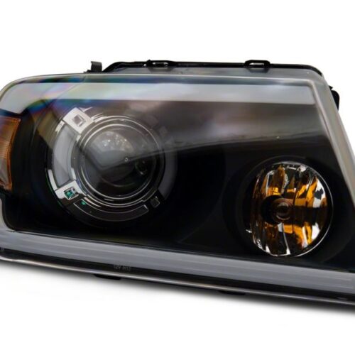 Raxiom for 2004-2008 Ford F-150 Axial Series Projector Headlights w/ SEQL LED Bar- Blk Housing (Clear Lens) - Image 5