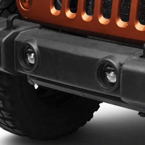 Alternative view of Raxiom for 2010-2023 Jeep Wrangler JK & JL Axial Series LED DRL Fog Lights