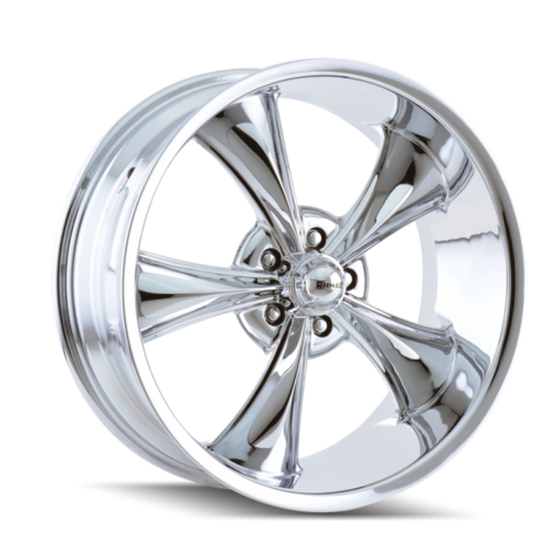 Ridler 695 20x8.5 / 5x127 BP / 0mm Offset / 83.82mm Hub Chrome Wheel