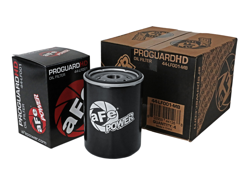 aFe Power ProGuard D2 Fluid Filters Oil for 01-17 GM Diesel Trucks V8-6.6L (4 Pack) - Image 3