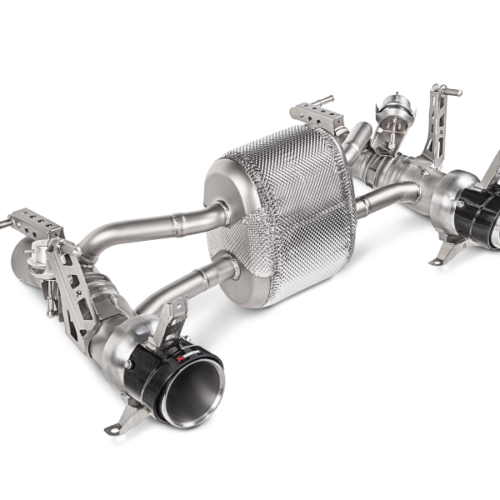 Akrapovic Slip-On Line (Titanium) w/ Carbon Tips for 16-17 Ferrari 488 GTB/488 Spyder