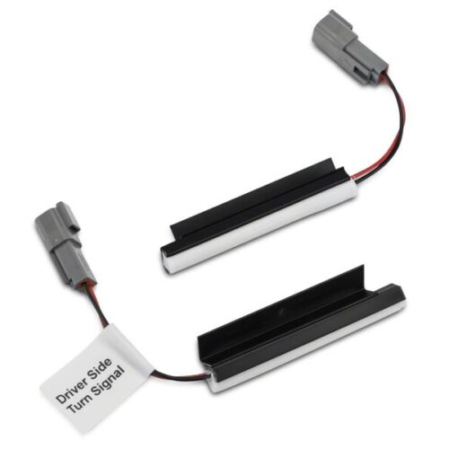 Raxiom 15-17 Ford Mustang GT Axial Series Hood Mount LED Turn Signal Kit- Red - Image 4