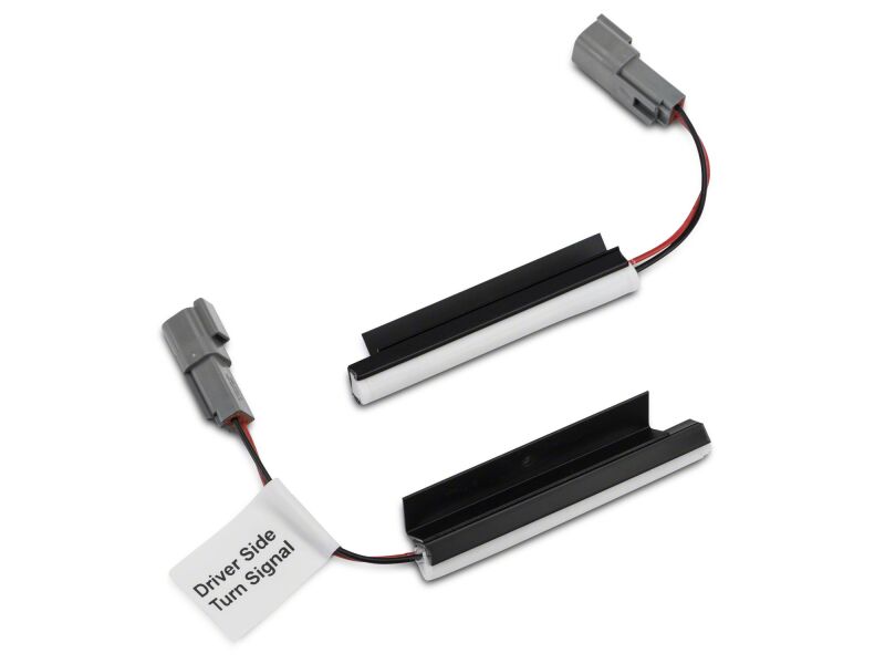 Raxiom 15-17 Ford Mustang GT Axial Series Hood Mount LED Turn Signal Kit- Red - Image 4