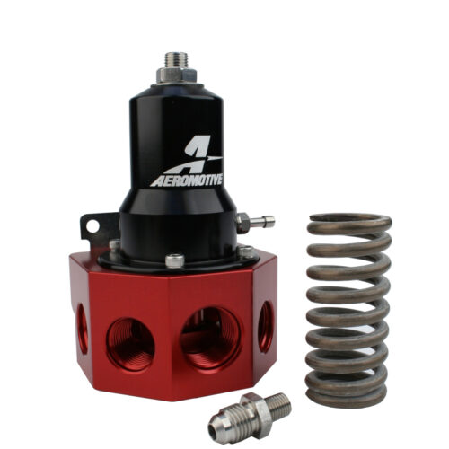 Aeromotive Regulator - 30-120 PSI - .500 Valve - 4x AN-08 and AN-10 inlets / AN-10 Bypass - Image 8