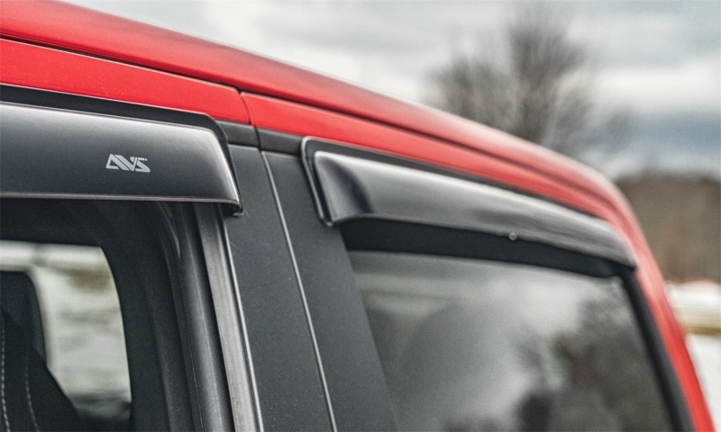 AVS 2024 Toyota Tacoma 4pc Ventvisor - Smoke - Image 3