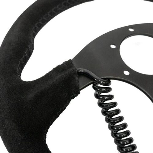 PRP Heated Comp-R Suede Steering Wheel - Black - Image 3