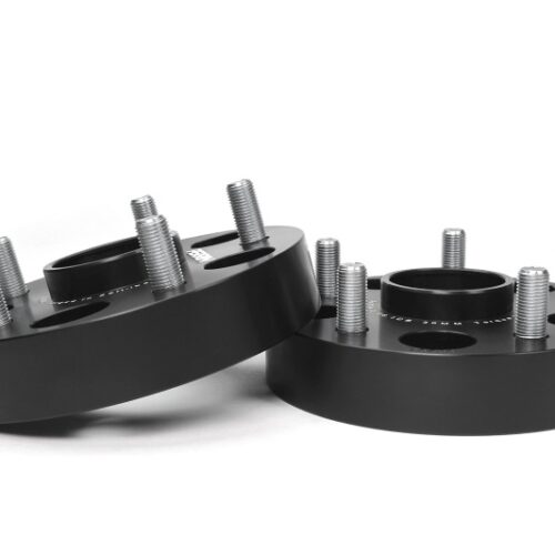 PERRIN Subaru 30mm Wheel Spacers 5x114.3 BP w/56mm Hub - Black - Image 5