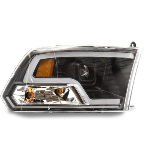 Raxiom for 2009-2018 RAM 1500 LED Halo Projector Headlights- Black Housing (Clear Lens) - Image 5