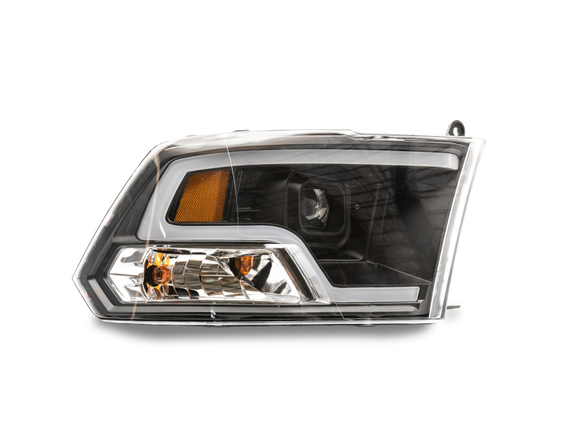 Raxiom for 2009-2018 RAM 1500 LED Halo Projector Headlights- Black Housing (Clear Lens) - Image 5