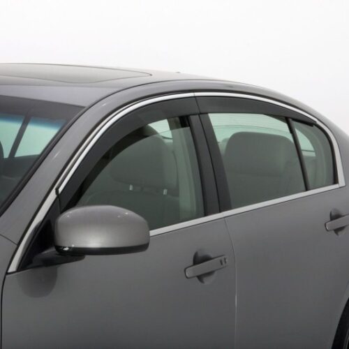 Husky Liners 10-17 Cadillac SRX Ventvisor Low Profile (6pc) - Chrome - Image 4