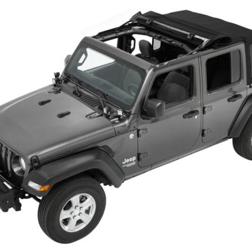 Bestop 18-26 Jeep Wrangler JL 4-Door Trektop (Black Diamond) - Image 7